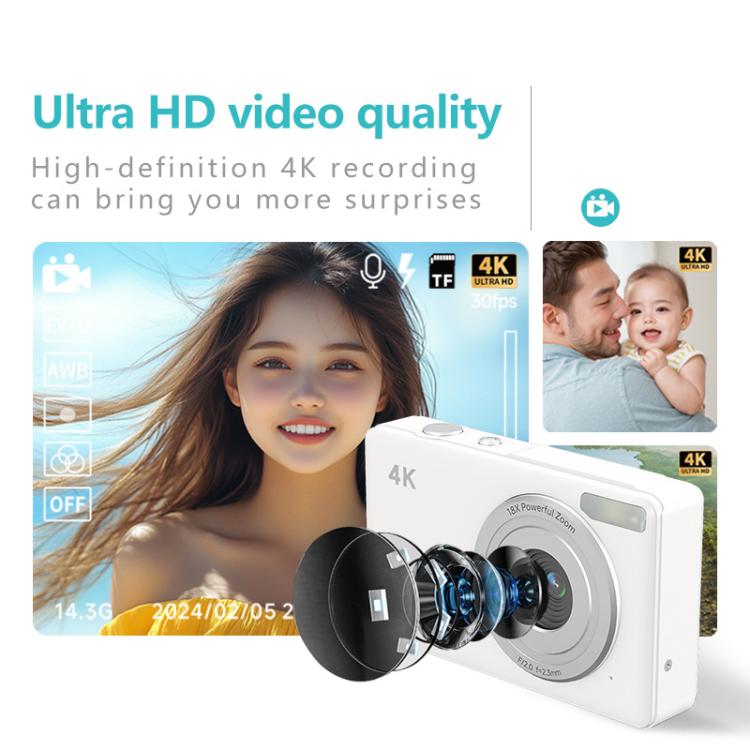 Anytek S7 4K HD Digital Camera Self-Timer Travel Camera Student Kids Card Camera Anytek S7 4K HD Digital Camera Self-Timer Travel Camera Student Kids Card Camera